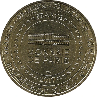 Monnaie de Paris Tourist Token - Nigloland 30 ans back