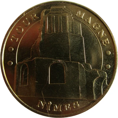 Monnaie de Paris Tourist Token - Nîmes Tour Magne front