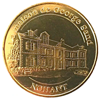 Monnaie de Paris Tourist Token - Nohant La Maison de George Sand front