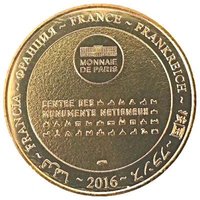 Monnaie de Paris Tourist Token - Nohant La Maison de George Sand back