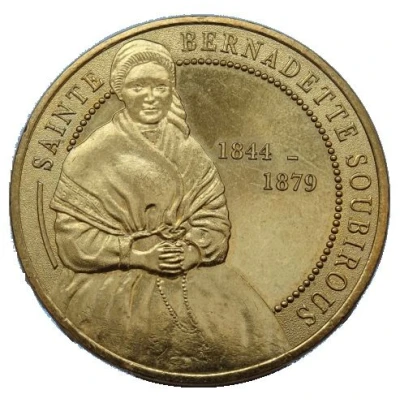 Monnaie de Paris Tourist Token - Notre Dame de Lourdes Sainte Bernadette Soubirous ND front