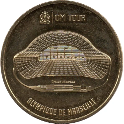 Monnaie de Paris Tourist Token - OM Tour - Olympique de Marseille front