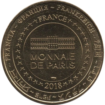 Monnaie de Paris Tourist Token - Océarium du Croisic Les méduses back