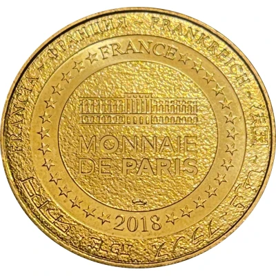 Monnaie de Paris Tourist Token - Offensive Meuse-Argonne 26 Septembre 1918 . 11 Novembre back