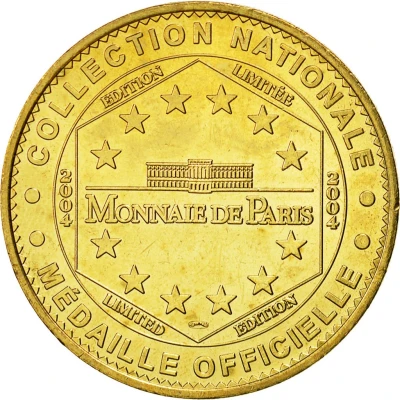 Monnaie de Paris Tourist Token - Orcival Egise romane back
