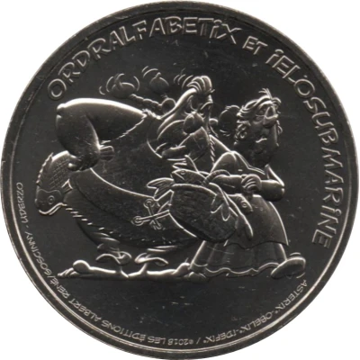 Monnaie de Paris Tourist Token - Ordralfabétix et Ielosubmarine ND front