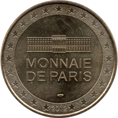 Monnaie de Paris Tourist Token - Palais de l'Elysée Les jardins de l'Elysée - Journées eur. du patrimoine back