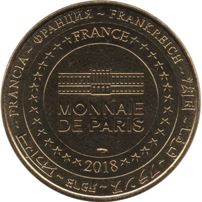 Monnaie de Paris Tourist Token - Palais de l'Elysée - Présidence de la République back