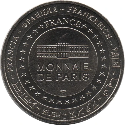 Monnaie de Paris Tourist Token - Panoramix ND back