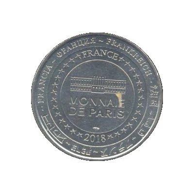 Monnaie de Paris Tourist Token - Parc Astérix Astérix back