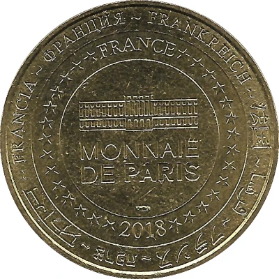 Monnaie de Paris Tourist Token - Parc Astérix Obélix back