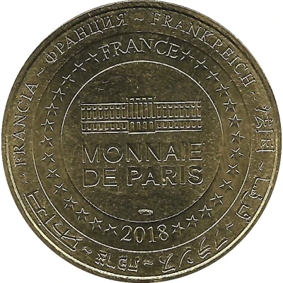 Monnaie de Paris Tourist Token - Parc Spirou - Provence back