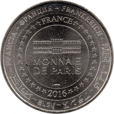 Monnaie de Paris Tourist Token - Paris Champ de Mars - Coeur back