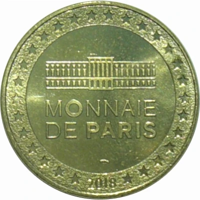 Monnaie de Paris Tourist Token - Paris Cité des Sciences et de l'Industrie back