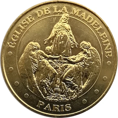 Monnaie de Paris Tourist Token - Paris Eglise de la Madeleine - Le Ravissement front