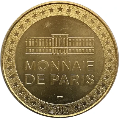 Monnaie de Paris Tourist Token - Paris Eglise de la Madeleine - Le Ravissement back