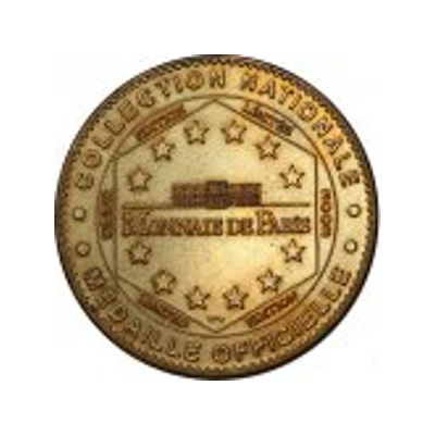 Monnaie de Paris Tourist Token - Paris La Géode back