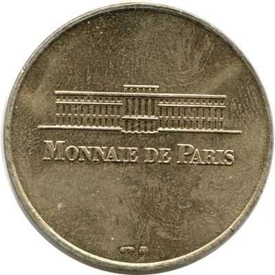 Monnaie de Paris Tourist Token - Paris La Géode ND back