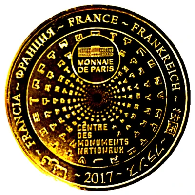 Monnaie de Paris Tourist Token - Paris Les 5 Monuments back