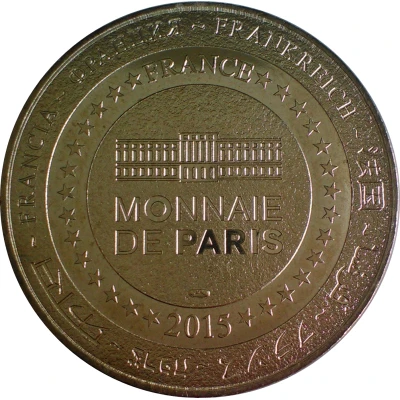 Monnaie de Paris Tourist Token - Paris Musée Grévin - Céline Dion back