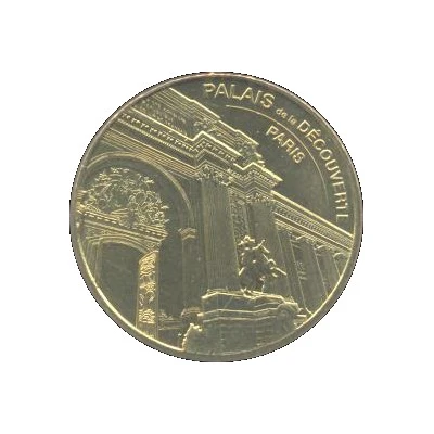 Monnaie de Paris Tourist Token - Paris Palais de la Découverte front
