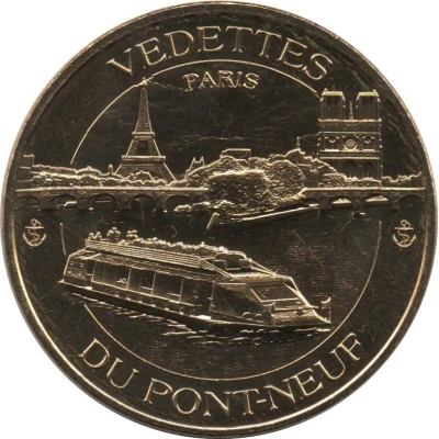 Monnaie de Paris Tourist Token - Paris Vedettes du Pont-Neuf front