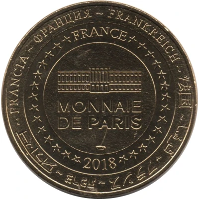 Monnaie de Paris Tourist Token - Paris Vedettes du Pont-Neuf back