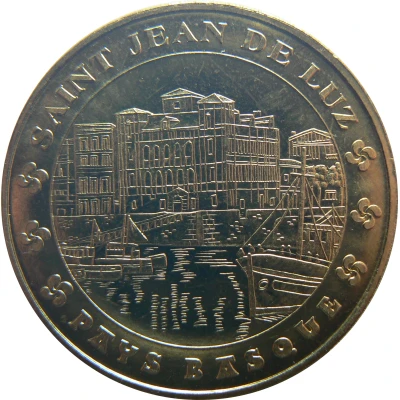 Monnaie de Paris Tourist Token - Pays Basque Saint Jean de Luz - Maison de l'Infante front