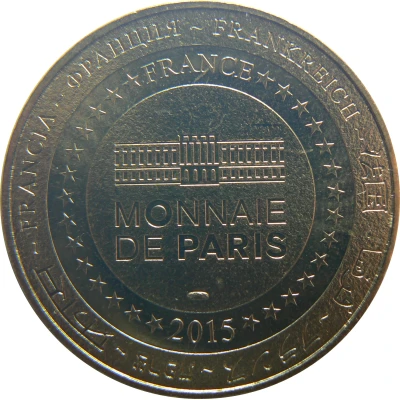 Monnaie de Paris Tourist Token - Pays Basque Saint Jean de Luz - Maison de l'Infante back