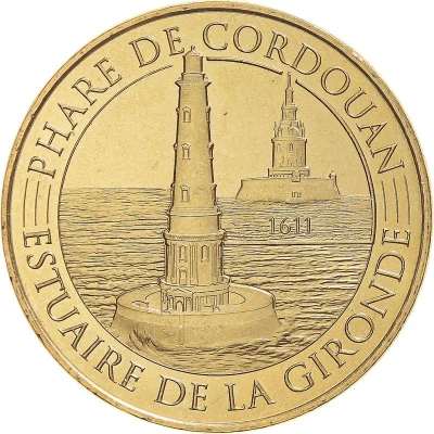 Monnaie de Paris Tourist Token - Phare de Cordouan Estuaire de la Gironde front