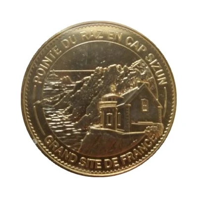 Monnaie de Paris Tourist Token - Pointe du Raz en cap Sizun Grand site de France front