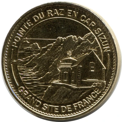 Monnaie de Paris Tourist Token - Pointe du Raz en cap Sizun Grand site de France front