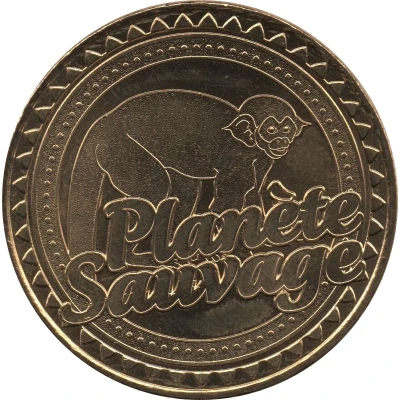 Monnaie de Paris Tourist Token - Port-Saint-Père Planète Sauvage - Le Saïmiri front