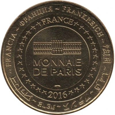 Monnaie de Paris Tourist Token - Port-Saint-Père Planète Sauvage - Le Saïmiri back