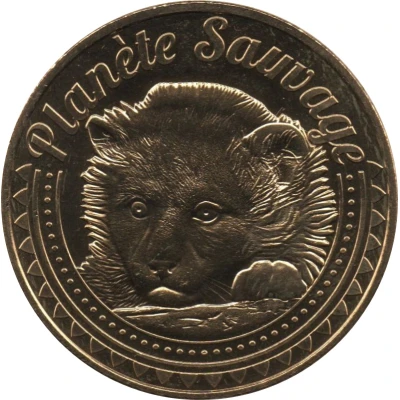 Monnaie de Paris Tourist Token - Port-Saint-Père Planète Sauvage - Le jeune guépard front