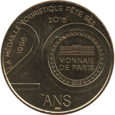 Monnaie de Paris Tourist Token - Port Saint Père Planète Sauvage - Le kangourou et son petit back