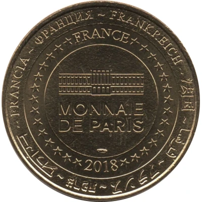 Monnaie de Paris Tourist Token - Port Saint Père Planète Sauvage - L'ours back