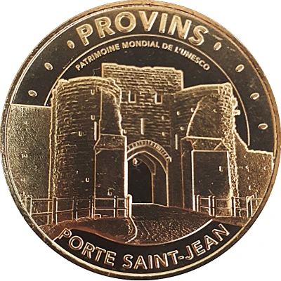 Monnaie de Paris Tourist Token - Provins Porte Saint-Jean front