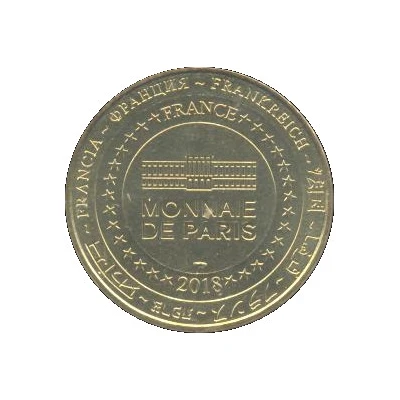 Monnaie de Paris Tourist Token - Puy de Dôme Le parapentiste back