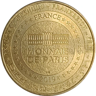 Monnaie de Paris Tourist Token - Puy du Fou Le bal des oiseaux fantômes back