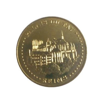 Monnaie de Paris Tourist Token - Reims Palais du Tau front
