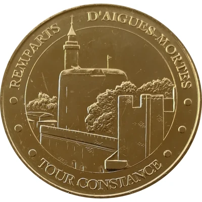 Monnaie de Paris Tourist Token - Remparts d'Aigues-Mortes Tour Constance front