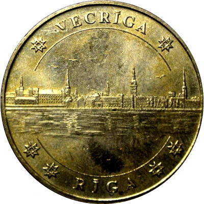 Monnaie de Paris Tourist Token - Riga Vecriga ND front