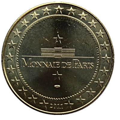 Monnaie de Paris Tourist Token - Robert Bosch SAS 1886-2011 - 125 ans back