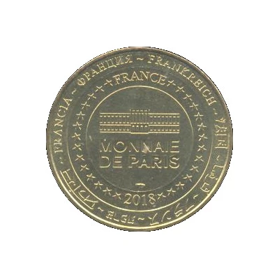 Monnaie de Paris Tourist Token - Rocamadour Le Rocher des Aigles - 3 oiseaux back