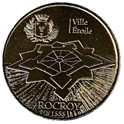 Monnaie de Paris Tourist Token - Rocroy 1555 - Ville Etoile front