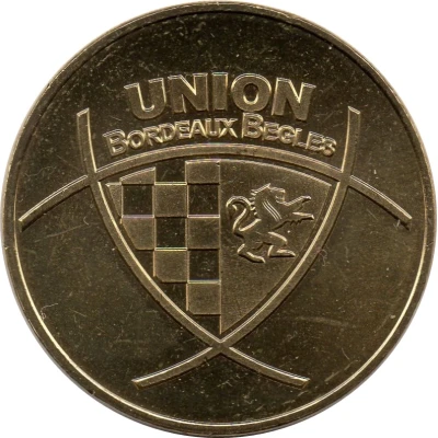 Monnaie de Paris Tourist Token - Rugby Top 14 2016-2017 - Bordeaux-Bègles ND front