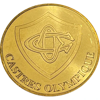 Monnaie de Paris Tourist Token - Rugby Top 14 2016-2017 - Castres ND front