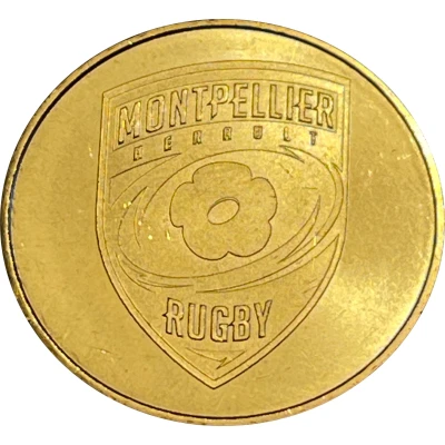 Monnaie de Paris Tourist Token - Rugby Top 14 2016-2017 - Montpellier ND front