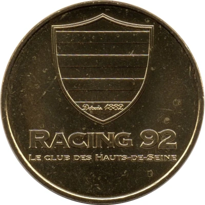 Monnaie de Paris Tourist Token - Rugby Top 14 2016-2017 - Racing 92 ND front